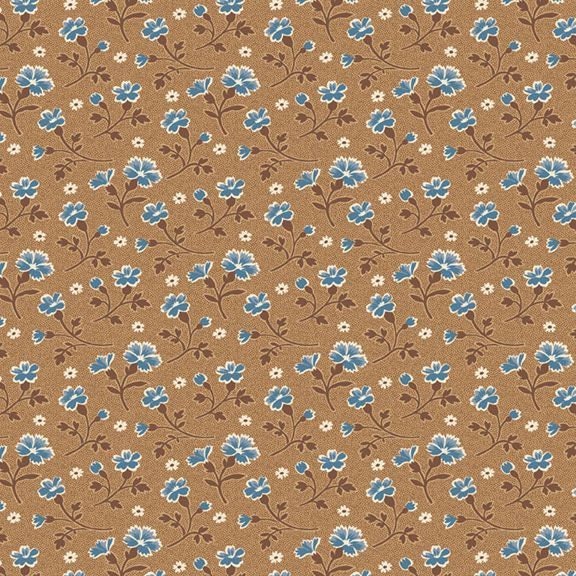 Back In The Day by Hat Creek Quilts for Marcus Fabrics R570504 Blue sold by the 1/2 yd.