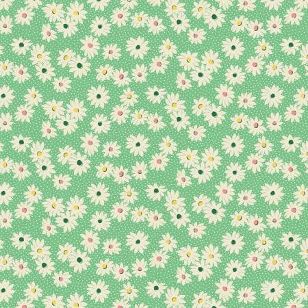 Nana Mae 6 by Henry Glass 363-66 Green one yard remnant