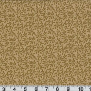 Storytellers by Nancy Gere for Windham Fabrics 40810-3 tan one yard remnant