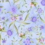 Spring Breeze by Kanvas Studio 09890-005 Blue sold by the 1/2 yd.