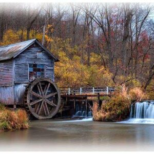 Stay Till Winter Hoffman Digital Print U5022-594 30"X44"