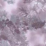 Enchanted Pines by McKenna Ryan for Robert Kaufman 15474-20 Amethyst 17" remnant