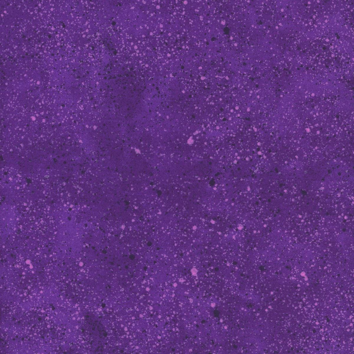 Essentials Splatter by Tara Reed for Wilmington Prints 31588-664 Purple Sold by the 1/2 Yd.