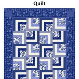 Hidden French Boxes Quilt kit by Ladeebug Design for Maywood Studio 65"X77" Pattern Included