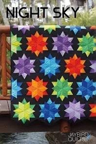 Night Sky Quilt pattern by Jaybird Quilts JBQ 137 Five  sizes