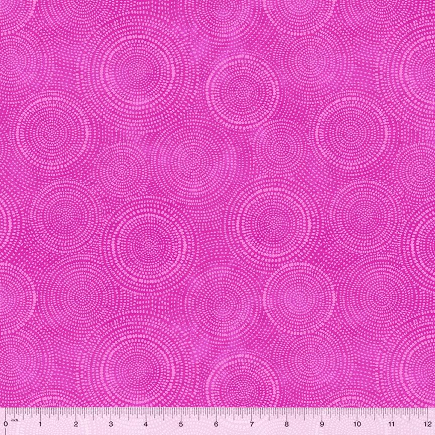 Radiance by Whistler Studios for Windham Fabrics 53727-36 Fuschia sold by the 1/2 yd.