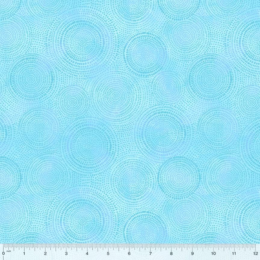 Radiance by Whistler Studios for Windham Fabrics 53727-24 Sky sold by the 1/2 yd.