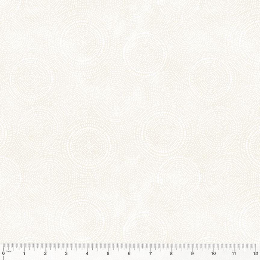 Radiance by Whistler Studios for Windham Fabrics 53727-50 Ivory sold by the 1/2 yd.