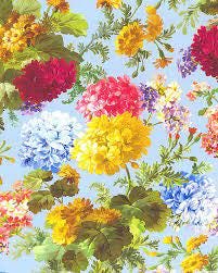 Renaissance by Michael Miller Fabrics DPX8544 Lt. Blue sold by the 1/2 yd.