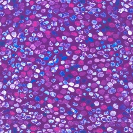 Garden Gloss Sateen by Lillrose & Finch for Robert Kaufman 20885-251 Heliotrope 20885-251 sold by the 1/2 yd.
