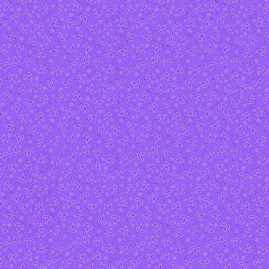 Indigo Garden by Timeless Treasures CD3418 Purple sold by the 1/2 yd.