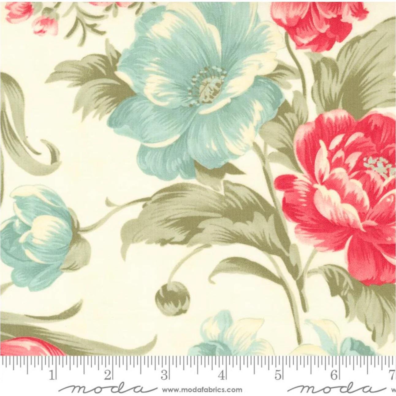 Collections For A Cause Etchings by 3 Sisters for Moda Fabrics 44330-11 Cream sold by the 1/2 yd.