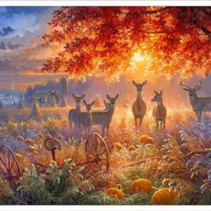 Through The Forest Light Panel by Abraham Hunter for 3 Wishes 20730-PNL 35"X44"