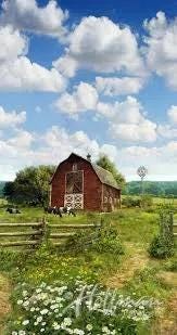 American Byways Panel by Hoffman Fabrics P4328-16 SKY#77 23"X43"