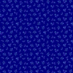 Indigo Garden by Timeless Treasures CD3416 Royal Blue sold by the 1/2 yd.