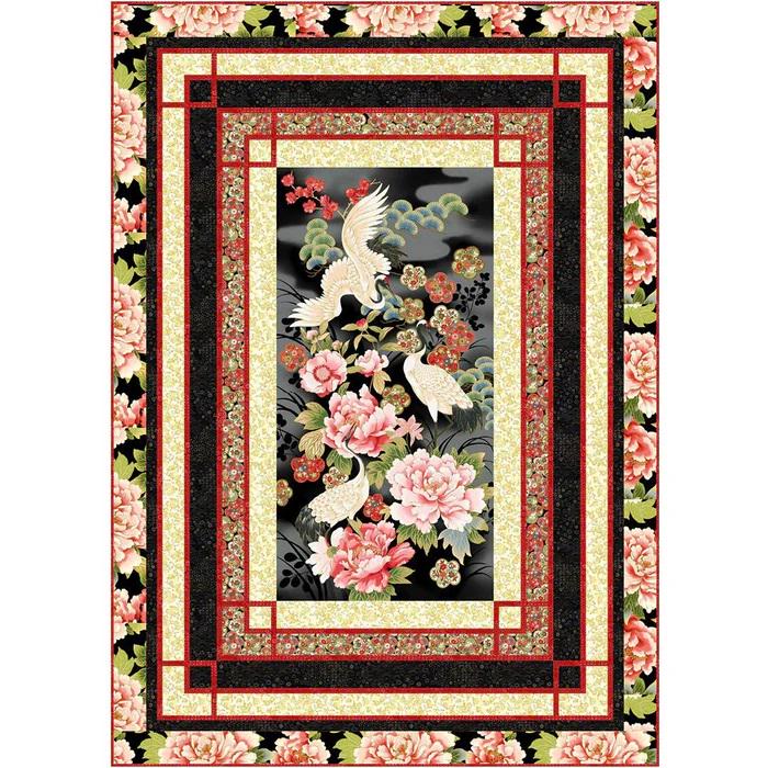 Tadashi Quilt Kit by Wendy Sheppard for P & B Textiles 50"X70"