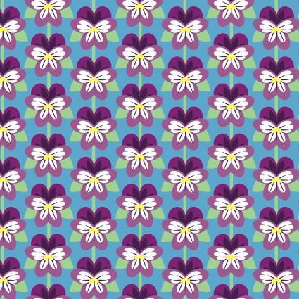 Deco State Wisconsin Wood Violet by In The Beginning 49DSF-1 35.5" remnant