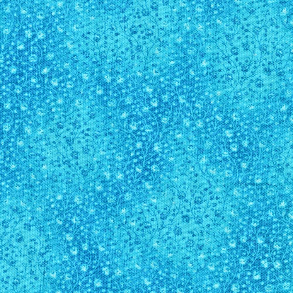 Fusions 4 by Robert Kaufman 4070-42 Turquoise sold by the 1/2 yd.