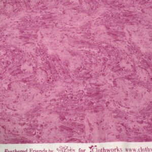 Feathered Friends by Sue Zipkin for Clothworks Y3496-40 Fuschia one yard 24" remnant