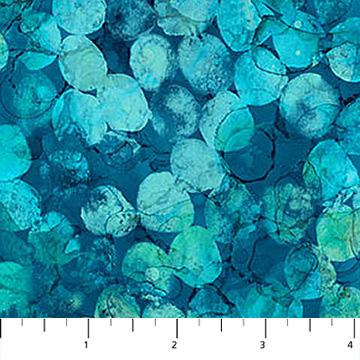 Concerto by Deborah Edwards and Melanie Samra for Northcott 27834-48 Dk. Blue sold by the 1/2 yd.