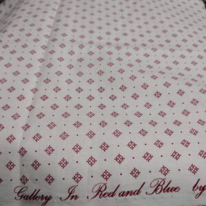 Gallery In Red by Faye Burgos for Marcus Fabrics 0274-0111 Sold by the 1/2 yd