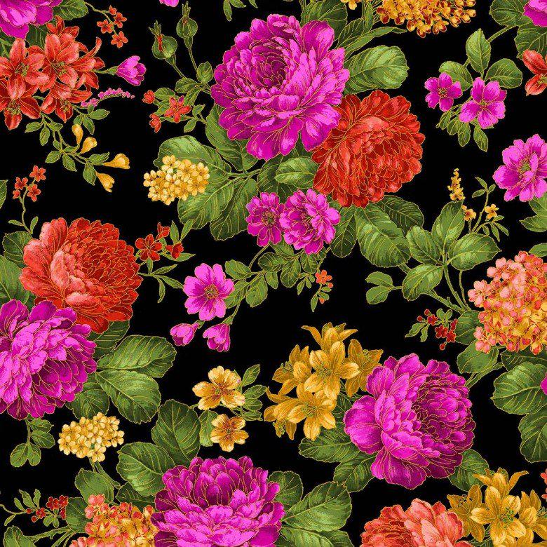 Opulent Bouquet by Making it fun for Michael Miller DM 10570 sold by the yard