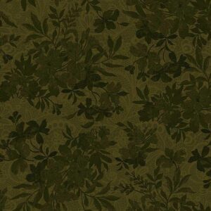 Timeless Treasures Masterpiece Tonal Floral JT C8493 Green sold by the 1/2 yd.
