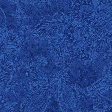 Shadows 118" wide by Oasis Fabrics 180308-7 Blue three yard remnant