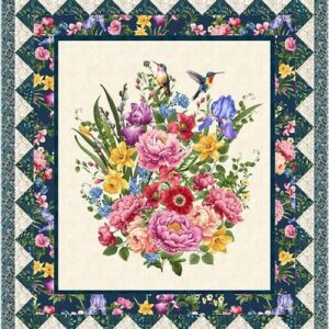 Garden Symphony Panel by Henry Glass Fabrics 34268 36"X44"