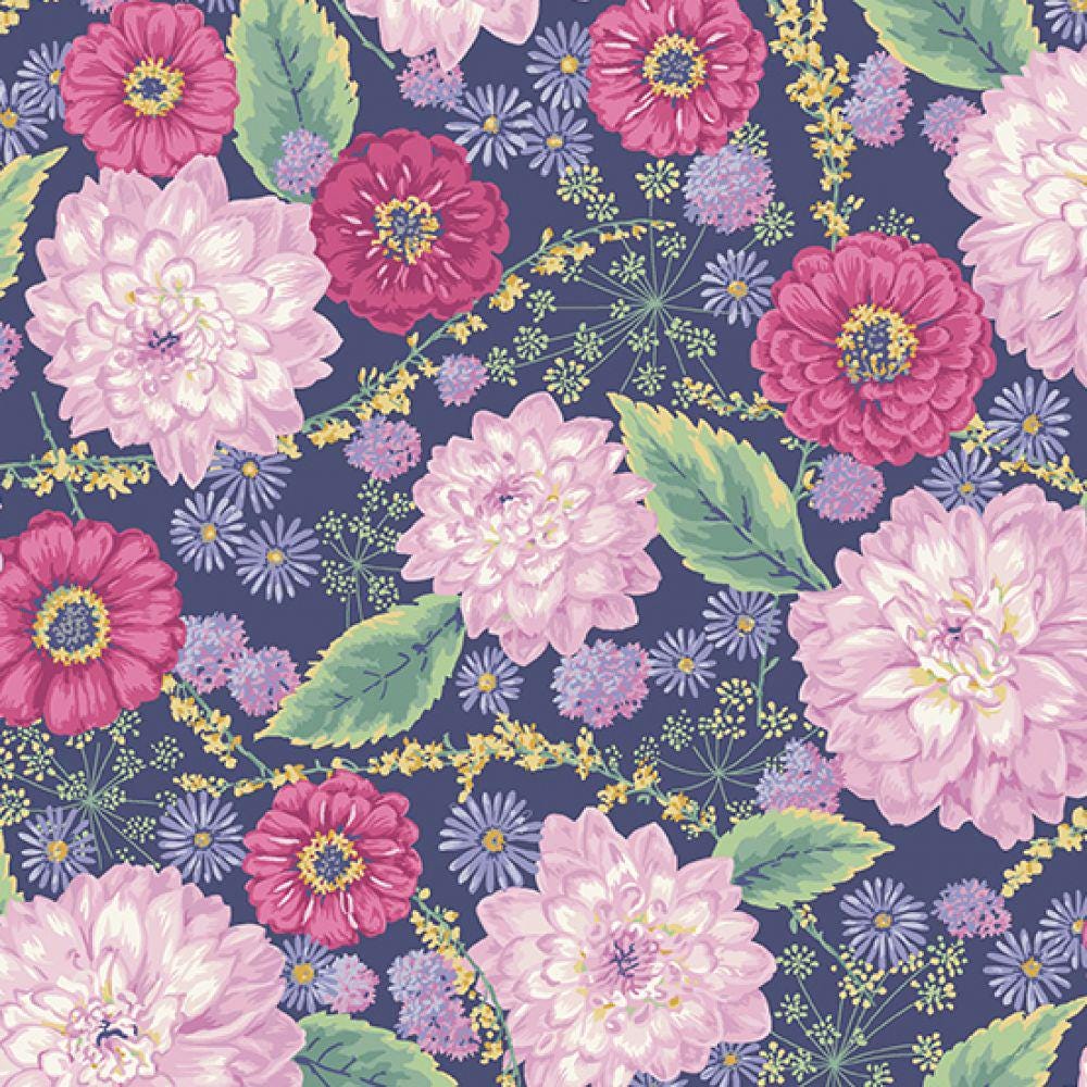 Avalon by Andover Fabrics 696-B sold by the 1/2 yd.