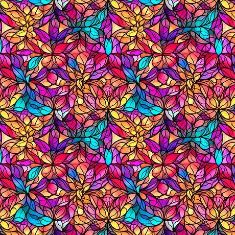 Night Flight by Quilting Treasures 30755-X Multi sold by the 1/2 yd.