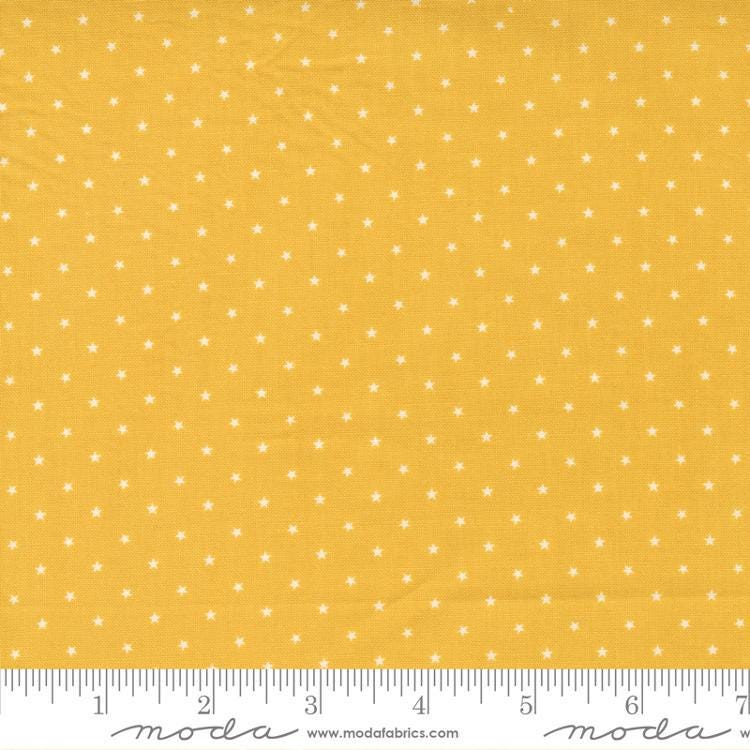 Zinnia Twinkle By Moda Fabrics 24106-66 Saffron 1/2 yd. remnant