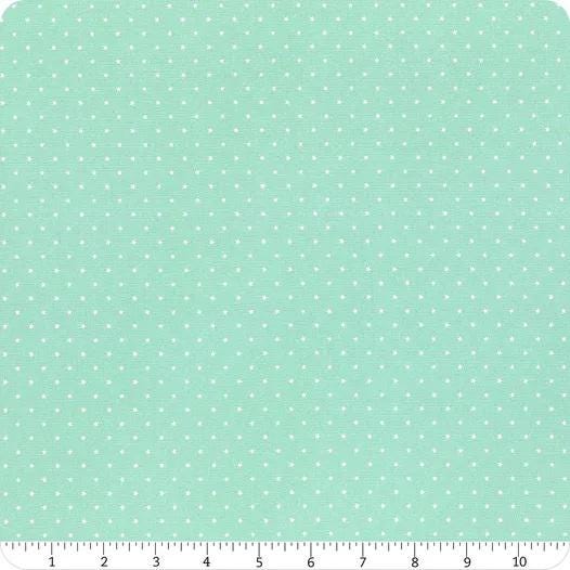 Zinnia Twinkle By Moda Fabrics 24106-49 Sky 1/2 yd remnant