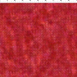 Prism II by Jason Yenter for In The Beginning 28JYQ-1 Red Screen  sold by the 1/2 yd.