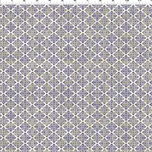 Carpet Bag Romance by Jason Yenter for In The Beginning Fabrics 8CBR-3 Purple Medallion sold by the 1/2 yd.