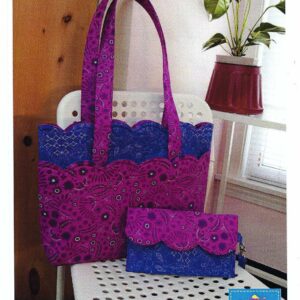 Scalloped Bags Pattern bt Poor House Quilt Designs Two sizes