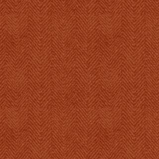 Woolies Herringbone Flannel by Bonnie Sullivan for Maywood Studios MASF1841-M Orange 2 yd. remnant