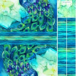 Allure Bag Panel by Deborah Edwards and Melanie Samra for Northcott Fabrics C26709-66 24"X44"