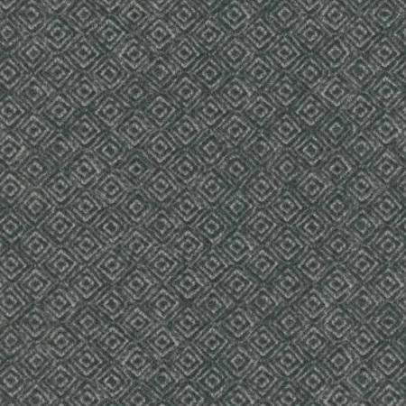 Woolies Heritage Flannel by Bonnie Sullivan for Maywood Studios MASF9422-J Gray 2 yd. remnant