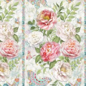 Wild Blush Panel by Danhui Nai for Wilmington Prints 89216-134 24"X44"