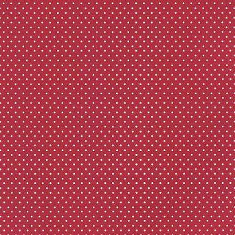 Keepsake Calico Red FT0110-1948 Lipstick Red sold by the 1/2 yd.