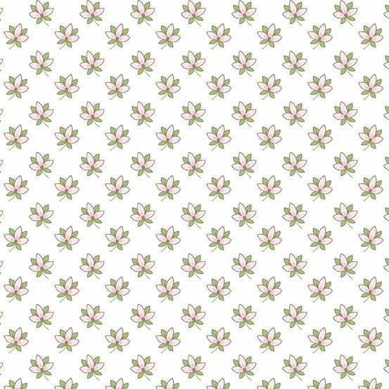Magnolia by Andover Fabrics A856-LE Lt. Pink sold by the 1/2 yd.