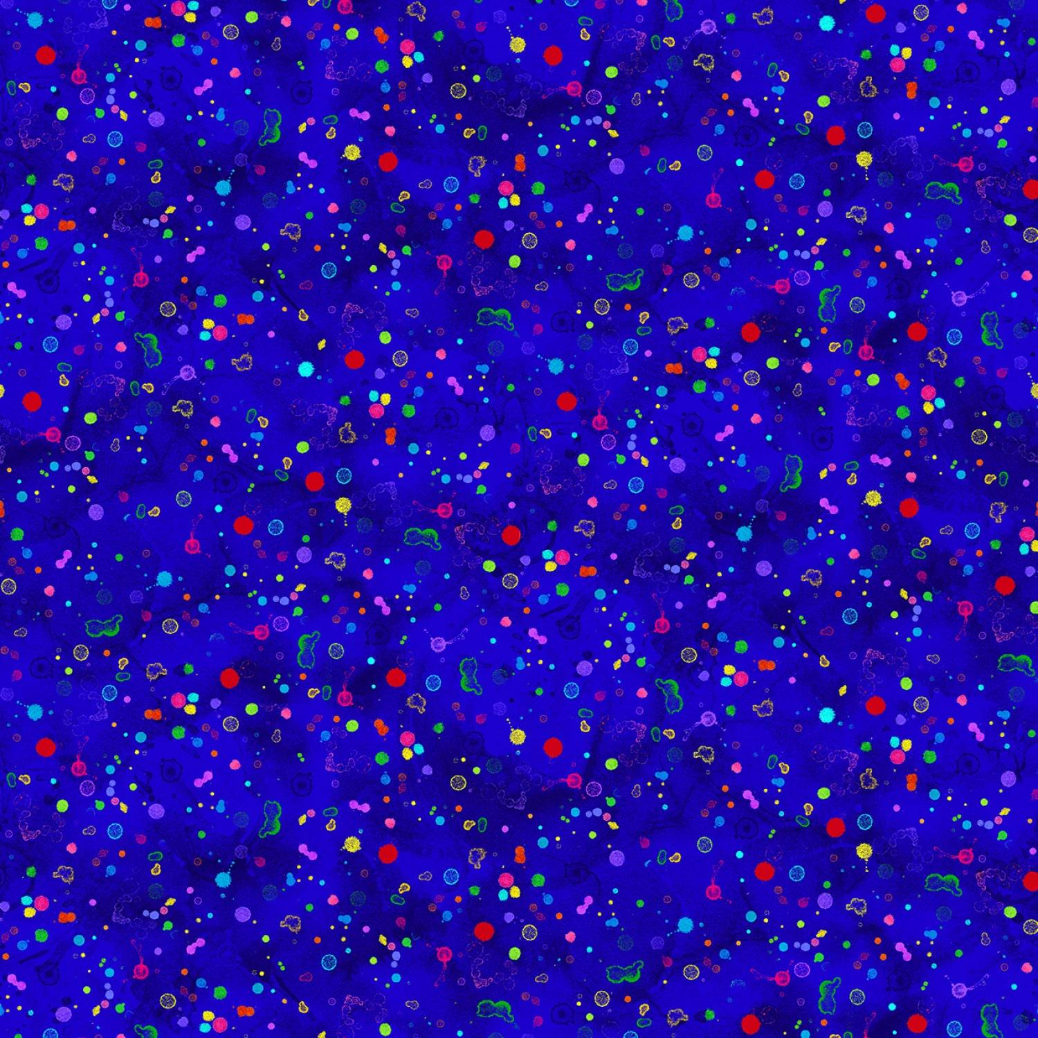 Sundance Digital Print by Ching-a Hwang for Timeless Treasures CD 3304 Royal Blue sold by thr yd.
