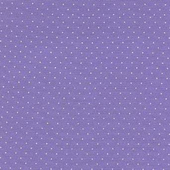 Keepsake Calico FT-68X68 0618-8270 Purple/White Dots sold by the 1/2 yd.