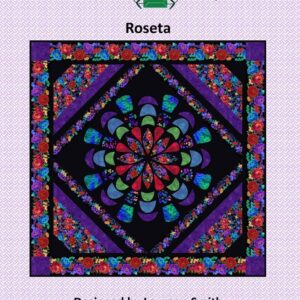 Roseta Quilt Kit by Laureen Smith Using Hacienda collection from Timeless Treasures 64"X64"