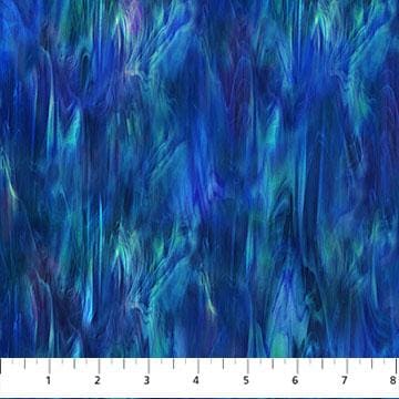 Risen by Deborah Edwards for Northcott Fabrics DP28664-48 Blue sold by the 1/2 yard