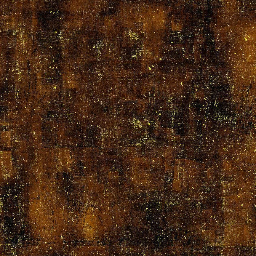 Gilded Plume Golden Texture by Chong-a Hwang for Timeless Treasures CLEO-CM1887 Brown sold by the 1/2 yd