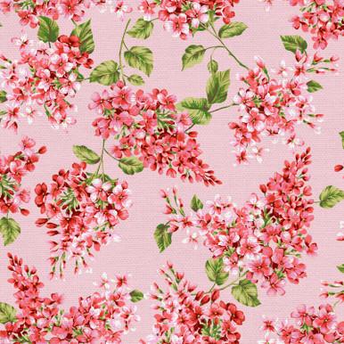 Spring Bouquet by Paint Brush Studios PSF120-21566 Pink sold by the 1/2 yd.
