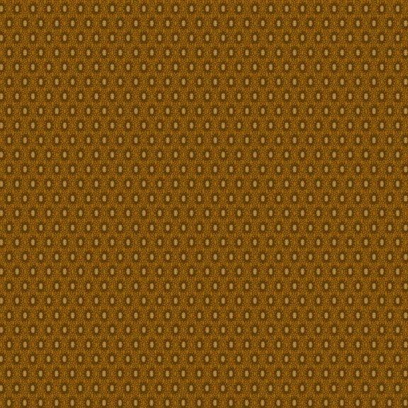 Mercantile Flannels by Pam Buda for Marcus Fabrics F171119 Gold sold by the 1/2 yd.