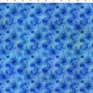 Blooming Day And Night by Jason Yenter for In The Beginning 15BDN-1 Royal Blossoms  sold by the 1/2 yd.